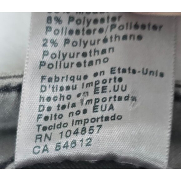 AG Adriano Legging Ankle Super Skinny Pants Women Black Coated Denim 27R Stretch - Picture 8 of 12